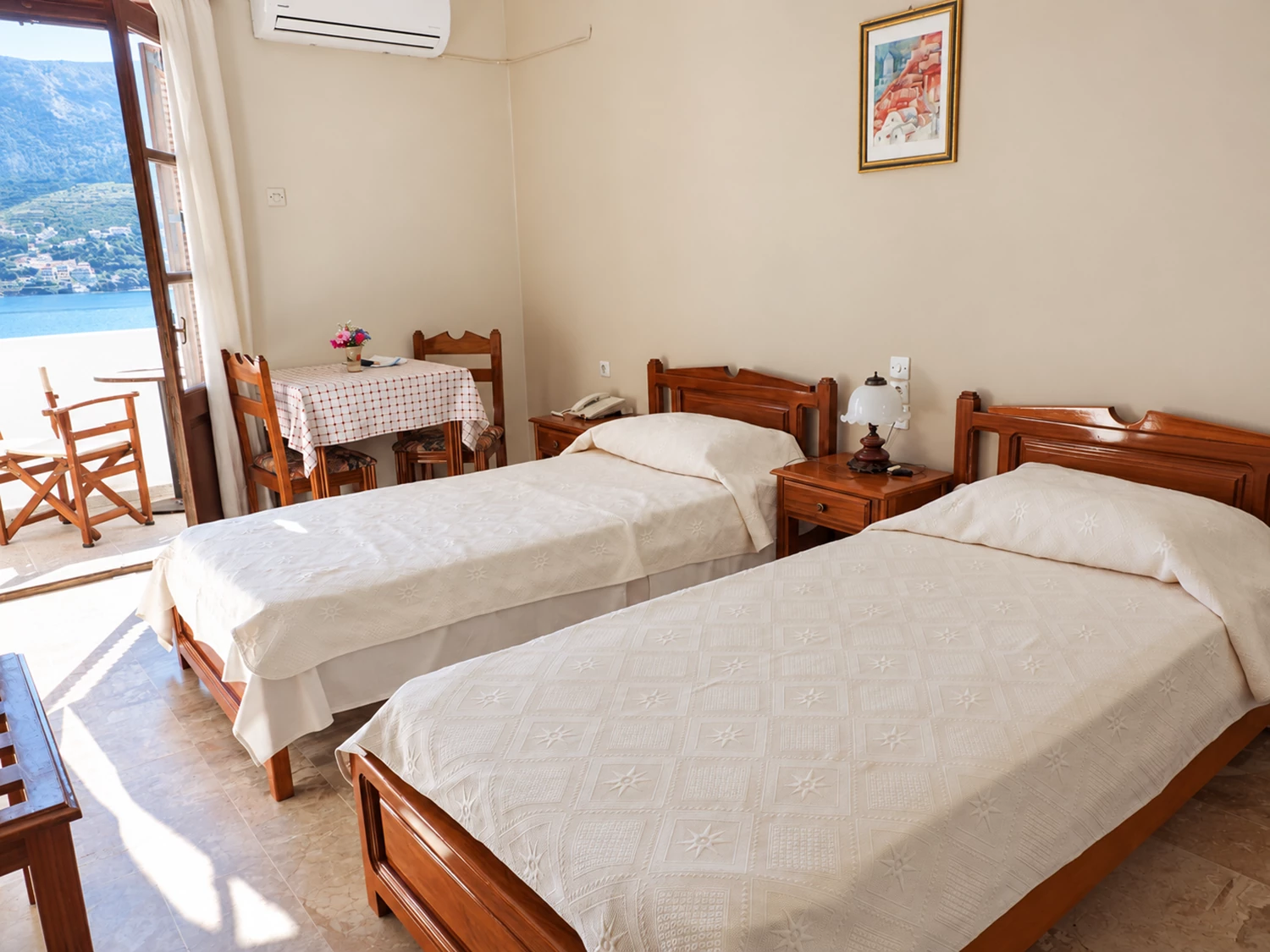 sea view hotel room